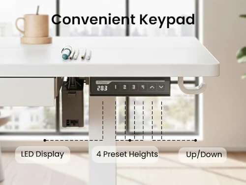 Electric Standing Desk with Drawers — Standing Desk, Visit the ErGear Store