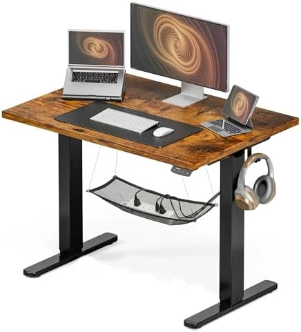 Electric Standing Desk with Memory Presets & Cable Management — Standing Desk, Acrolix