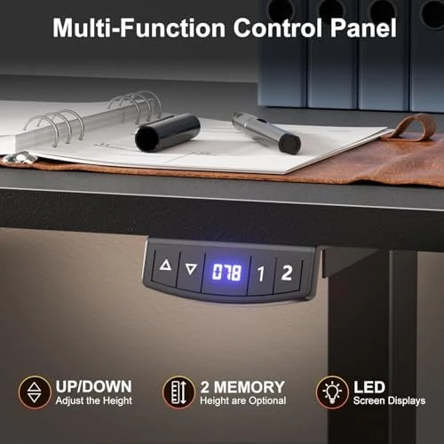 L Shaped Electric Standing Desk — Standing Desk, Korfile