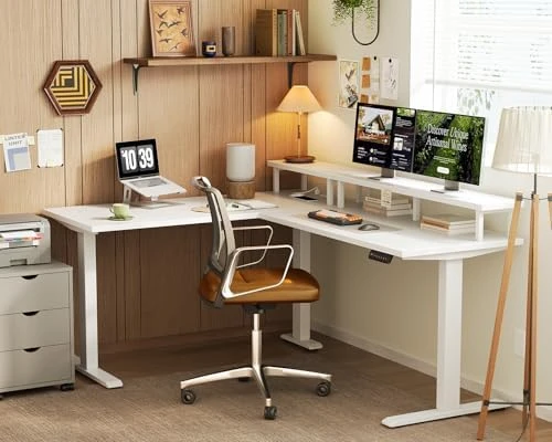 L-Shaped Standing Desk — Standing Desk, AODK