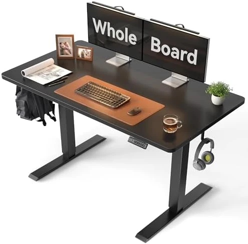 Large One-Piece Standing Desk with Electric Height Adjustment — Standing Desk, CubiCubi