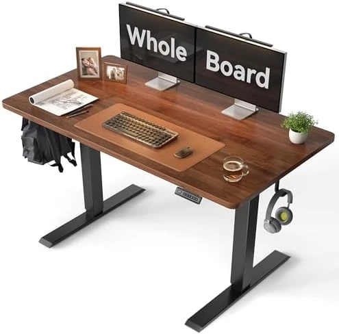 Large One-Piece Standing Desk with Electric Height Adjustment — Standing Desk, CubiCubi
