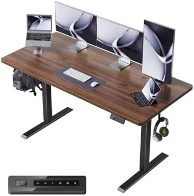 Large One-Piece Standing Desk with Electric Height Adjustment — Standing Desk, CubiCubi