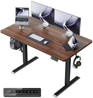 Large One-Piece Standing Desk with Electric Height Adjustment — Standing Desk, CubiCubi
