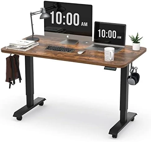 Large Standing Desk with Dual Monitor Setup — Standing Desk, Monomi
