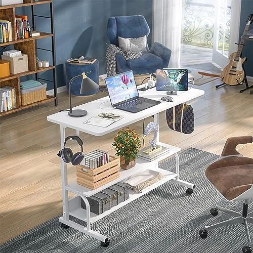 Rolling Standing Desk with Power Outlets — Standing Desk, Armocity