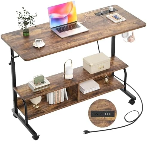 Rolling Standing Desk with Power Outlets — Standing Desk, Armocity