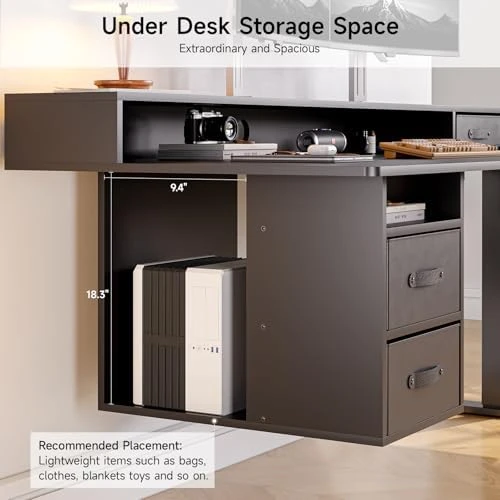 Standing Desk with Drawers — Standing Desk, ONBRILL