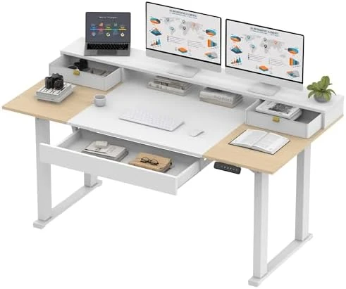 4-Leg Standing Desk with Memory Presets — Standing Desk, SANODESK