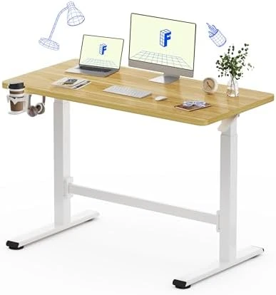 Adjustable Standing Desk with Wheels — Standing Desk, FLEXISPOT