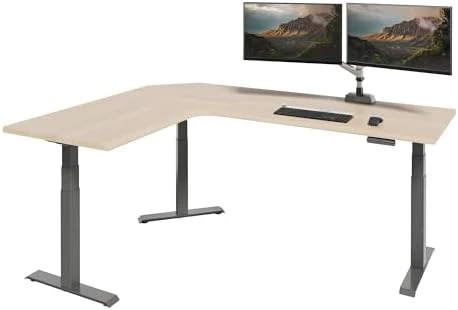 ComfortEdge 80x60 L-Shape Electric Standing Desk — Standing Desk, Vari