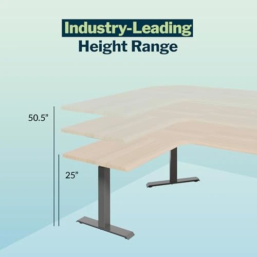 ComfortEdge 80x60 L-Shape Electric Standing Desk — Standing Desk, Vari