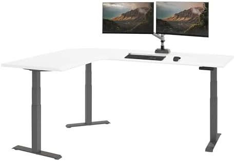 ComfortEdge 80x60 L-Shape Electric Standing Desk — Standing Desk, Vari