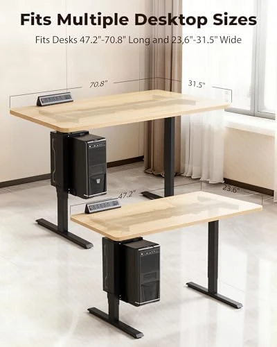 Dual Motor Electric Standing Desk Frame — Standing Desk, TopSky