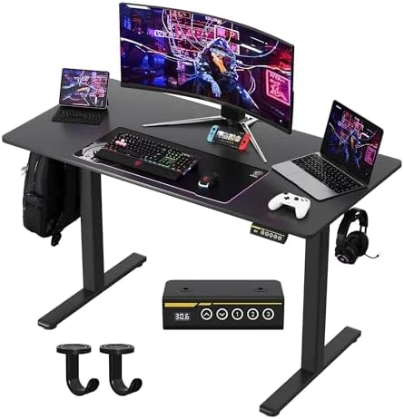 Electric Adjustable Height Standing Desk — Standing Desk, Gamork
