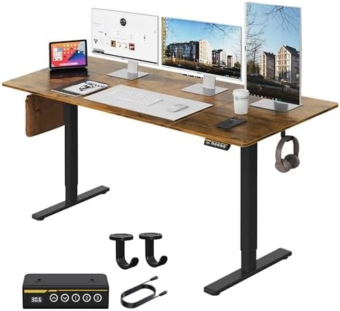 Electric Adjustable Height Standing Desk — Standing Desk, Gamork