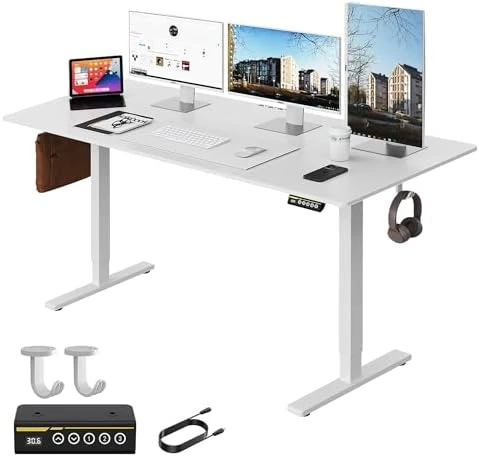 Electric Adjustable Height Standing Desk — Standing Desk, Gamork