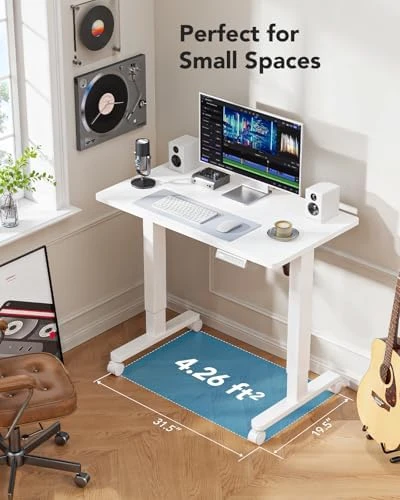 Electric Small Standing Desk — Standing Desk, HUANUO