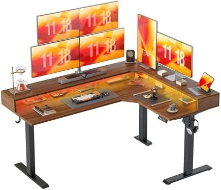 L Shaped Standing Desk — Standing Desk, TIQLAB