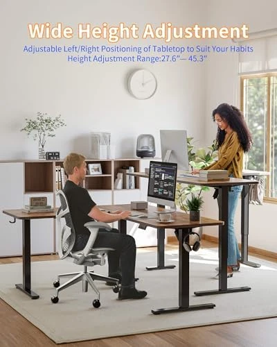L Shaped Standing Desk — Standing Desk, YIHAYO