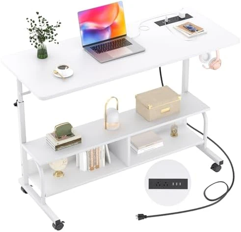Rolling Standing Desk with Power Outlets — Standing Desk, Armocity