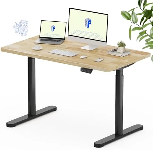 Solid Wood Standing Desk — Standing Desk, FLEXISPOT