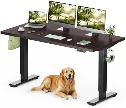 Solid Wood Standing Desk — Standing Desk, FLEXISPOT