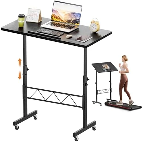 Standing Desk Adjustable Height & Tiltable Tabletop — Standing Desk, COMHOMA