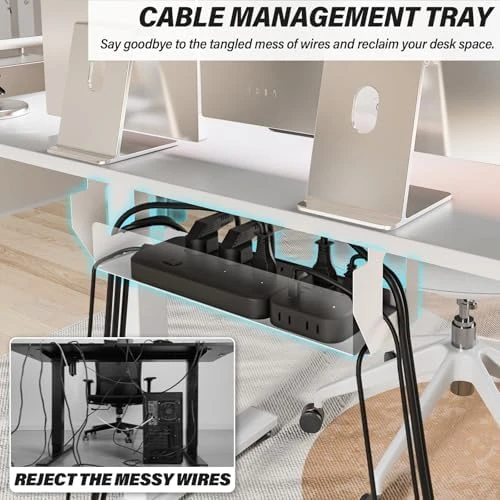 Standing Desk Height Adjustable Small Electric Sit Stand Desk — Standing Desk, Kingant