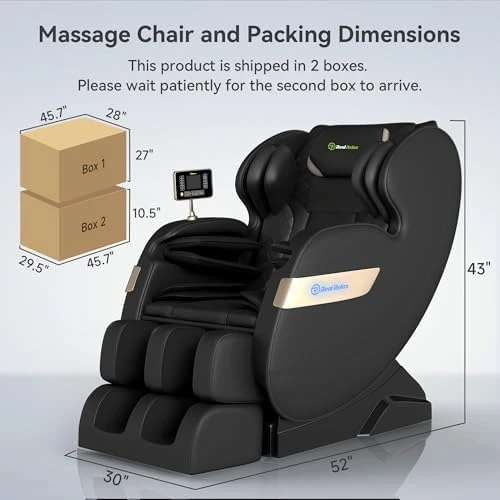 Full Body Dual Core S Track Massage Chair — Massage Chairs, Real Relax