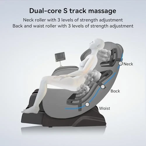 Full Body Dual Core S Track Massage Chair — Massage Chairs, Real Relax