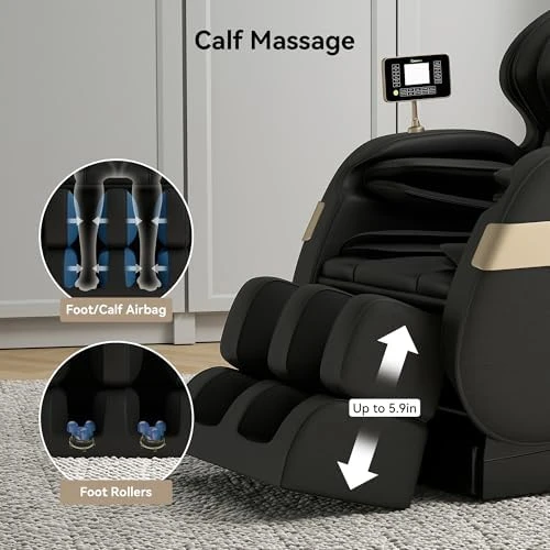 Full Body Dual Core S Track Massage Chair — Massage Chairs, Real Relax