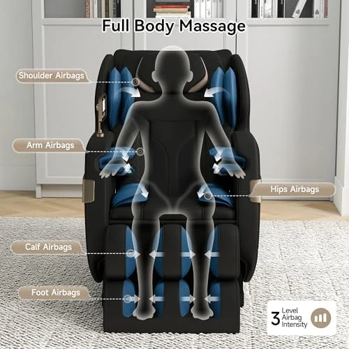Full Body Dual Core S Track Massage Chair — Massage Chairs, Real Relax