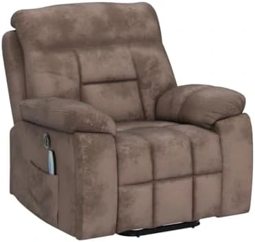Large Power Lift Recliner Chair with Massage and Heat — Massage Chairs, CANMOV