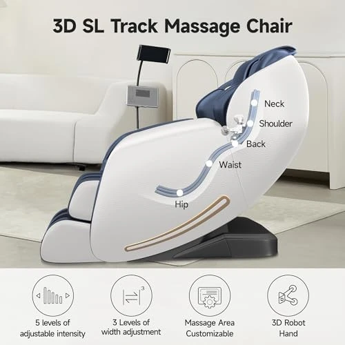 Massage Chair Full Body with Phone Controller and Zero Gravity — Massage Chairs, Real Relax
