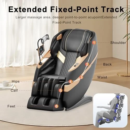 Massage Chair Full Body, Zero Gravity Massage Recliner — Massage Chairs, LIYIH