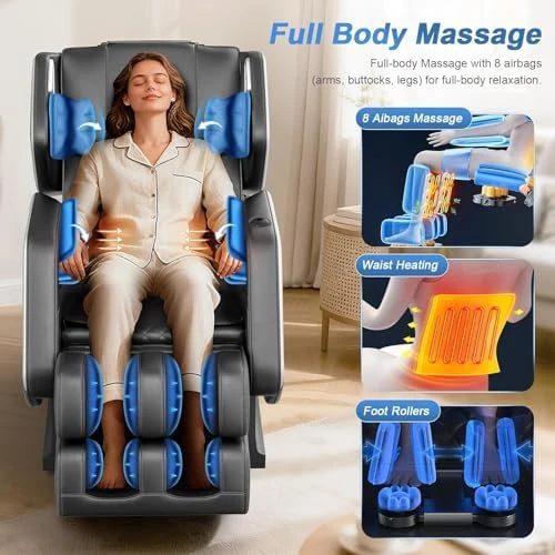 Massage Chair Full Body, Zero Gravity — Massage Chairs, NAGLIFOR