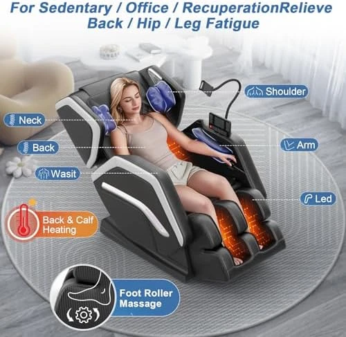 Massage Chair Full Body, Zero Gravity — Massage Chairs, NAGLIFOR