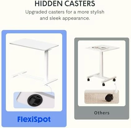Mobile Standing Desk with Wheels — Standing Desk, FLEXISPOT