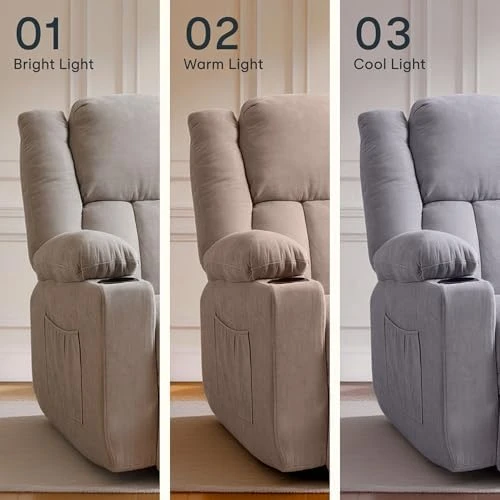 Power Lift Recliner Chair with Massage & Heat — Massage Chairs, FLEXISPOT