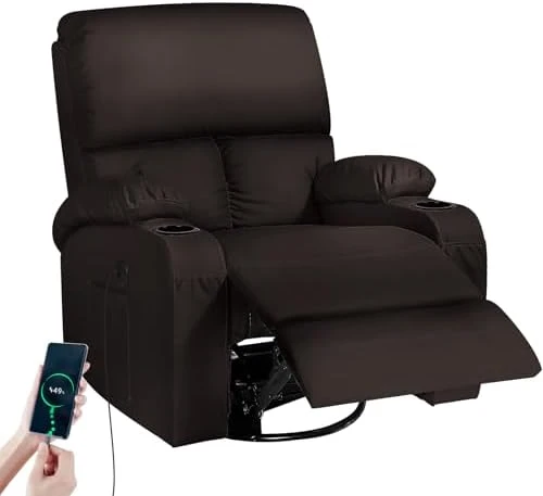 Rocking Recliner Chair with Massage and Heat — Massage Chairs, LAFWELL