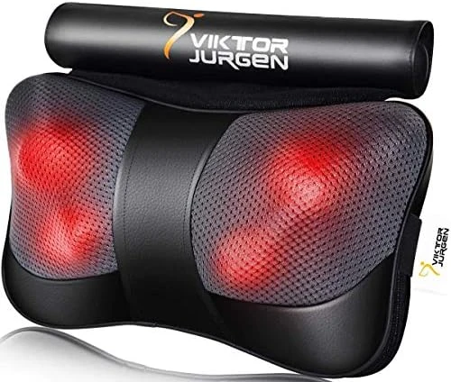 Shiatsu Back Massager with Heat — Massage Chairs, VIKTOR JURGEN