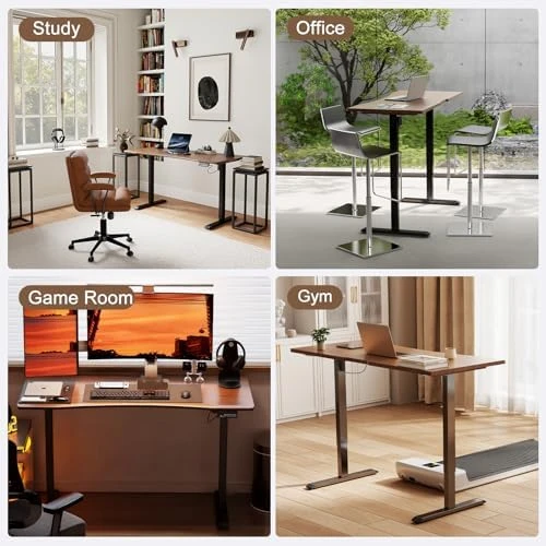Solid Wood Electric Standing Desk — Standing Desk, YAZIFIRSTLY