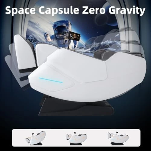 4D Massage Chair, Full Body Zero Gravity Recliner with SL-Track, Body Scan, Graphene Heating, Deep Yoga Stretch, Foot... — Massage Chairs, MassaMAX