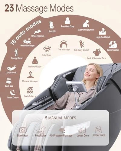 4D Massage Chair Full Body — Massage Chairs, RELX