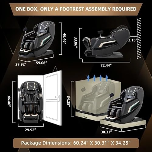 4D Plus Full Body Massage Chair — Massage Chairs, Alfine