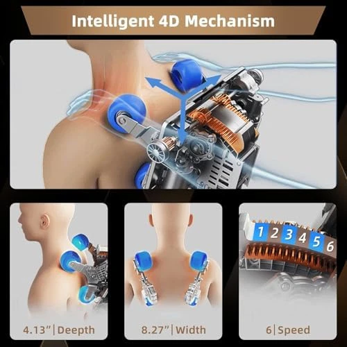 4D Plus Full Body Massage Chair — Massage Chairs, Alfine