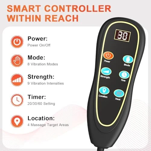 Back Massager for Chair with Heat — Massage Chairs, KNONNETD