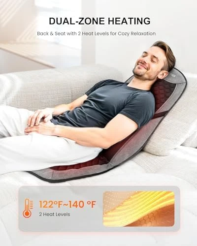 Back Massager with Heat — Massage Chairs, COMFIER
