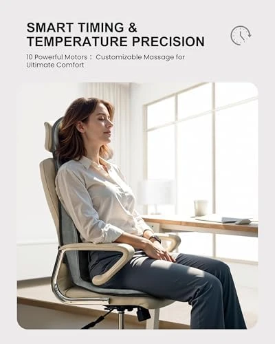 Back Massager with Heat — Massage Chairs, COMFIER